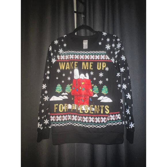 Ugly Christmas Sweater Xmas Sweatshirt Crewneck Size Medium - Picture 1 of 3